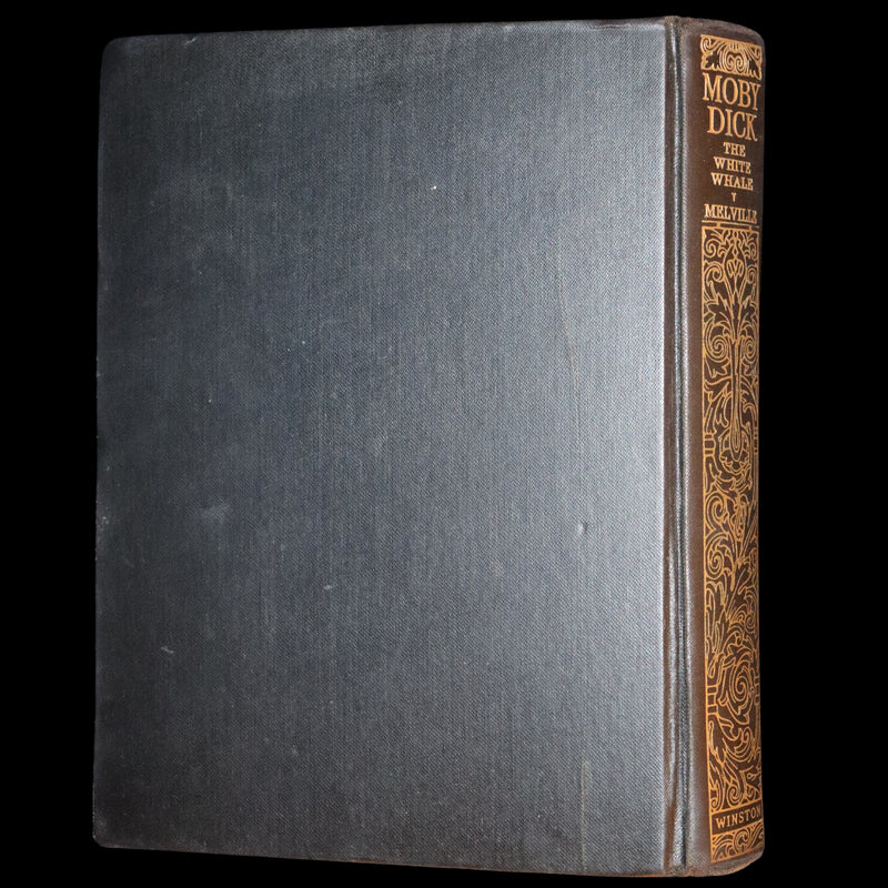1931 Rare First Edition - Moby Dick or The White Whale by Herman Melville, illustrated by Anton Otto Fischer.
