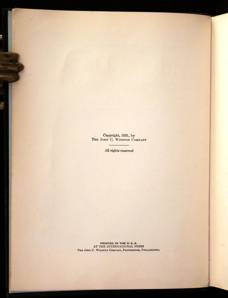 1931 Rare First Edition - Moby Dick or The White Whale by Herman Melville, illustrated by Anton Otto Fischer.