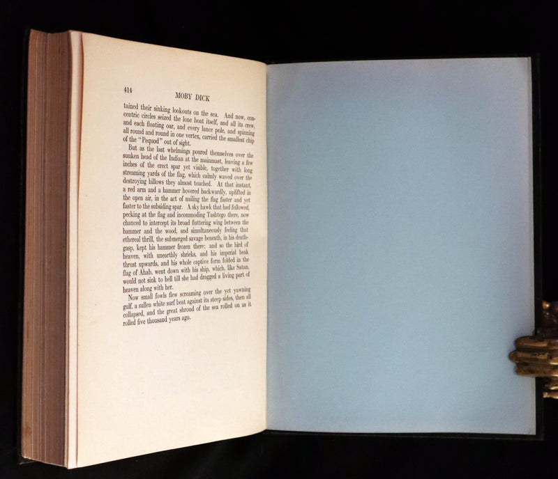 1931 Rare First Edition - Moby Dick or The White Whale by Herman Melville, illustrated by Anton Otto Fischer.