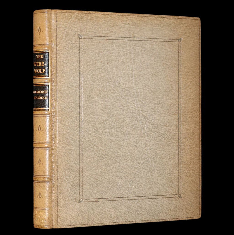1896 Rare First Edition on Werewolves - The Were-Wolf by Clemence Housman and Illustrated by Laurence Houseman.