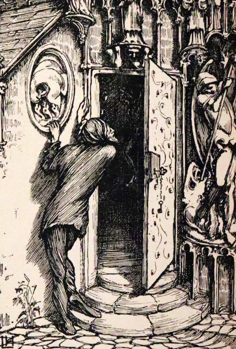 1896 Rare First Edition on Werewolves - The Were-Wolf by Clemence Housman and Illustrated by Laurence Houseman.