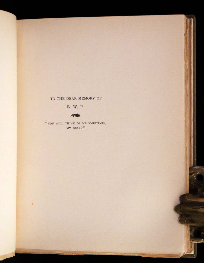1896 Rare First Edition on Werewolves - The Were-Wolf by Clemence Housman and Illustrated by Laurence Houseman.