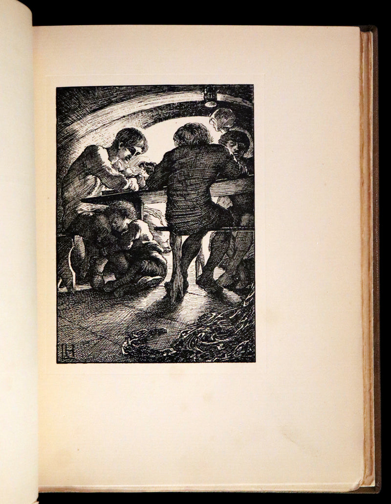 1896 Rare First Edition on Werewolves - The Were-Wolf by Clemence Housman and Illustrated by Laurence Houseman.
