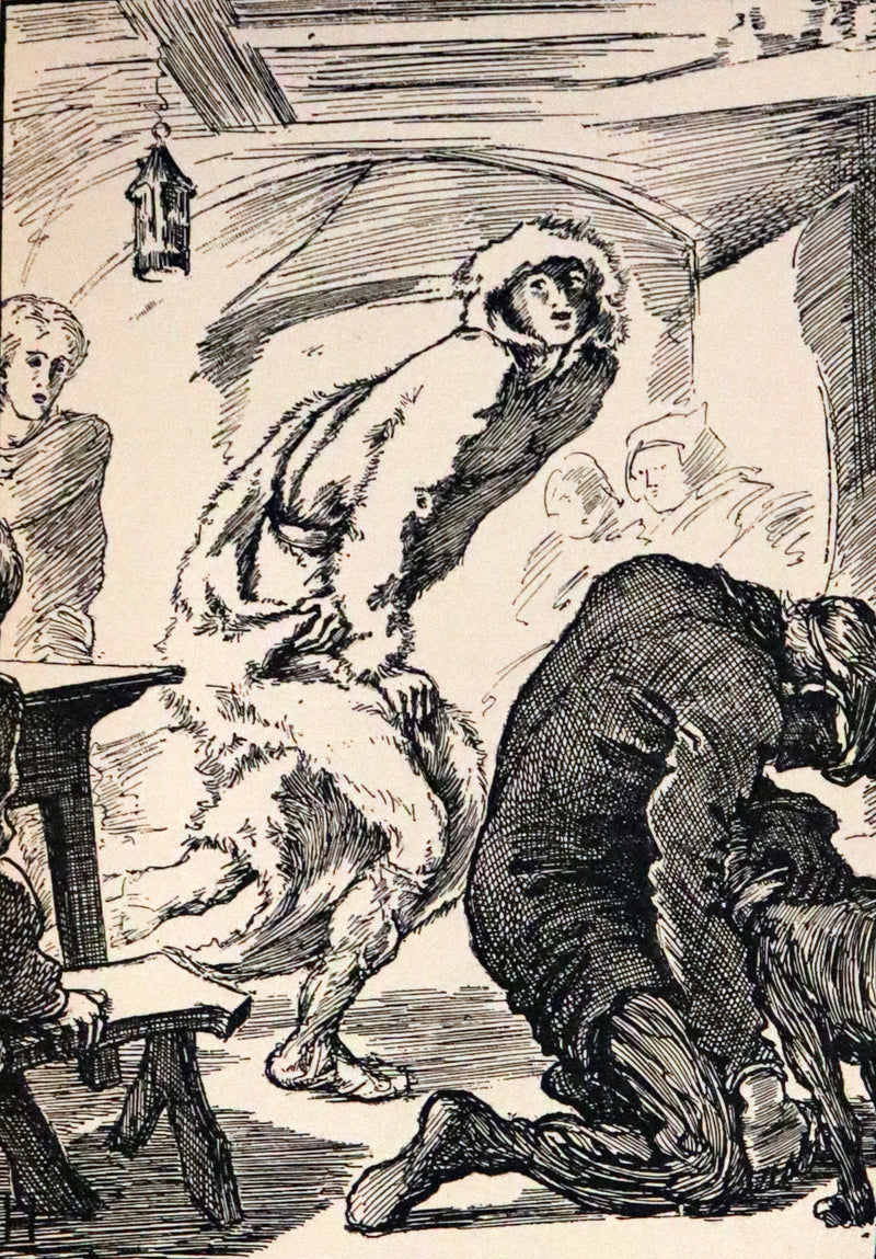1896 Rare First Edition on Werewolves - The Were-Wolf by Clemence Housman and Illustrated by Laurence Houseman.