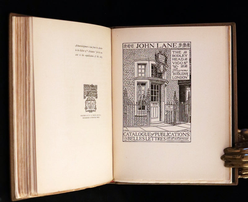 1896 Rare First Edition on Werewolves - The Were-Wolf by Clemence Housman and Illustrated by Laurence Houseman.