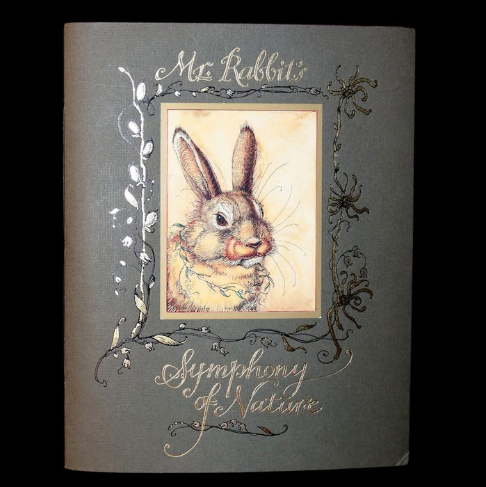 2008 Rare First Edition - Mr. Rabbit's Symphony of Nature by Charles van Sandwyk. With “frolicking frogs” bookmark.