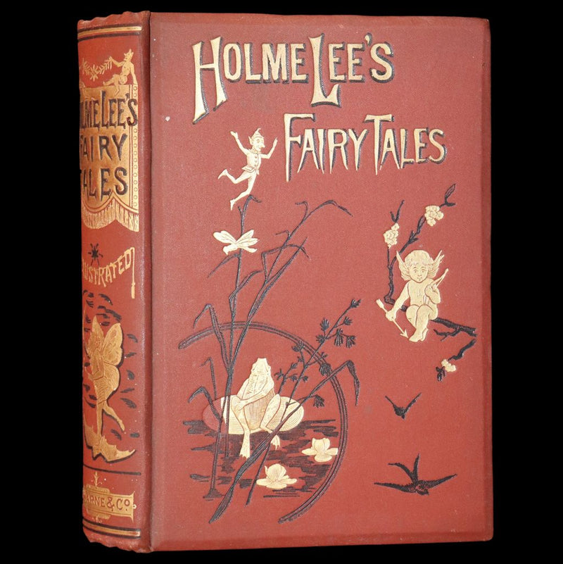 1890 Rare Victorian Book - Holme Lee's Fairy Tales, illustrated.