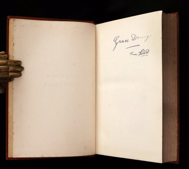 1890 Rare Victorian Book - Holme Lee's Fairy Tales, illustrated.