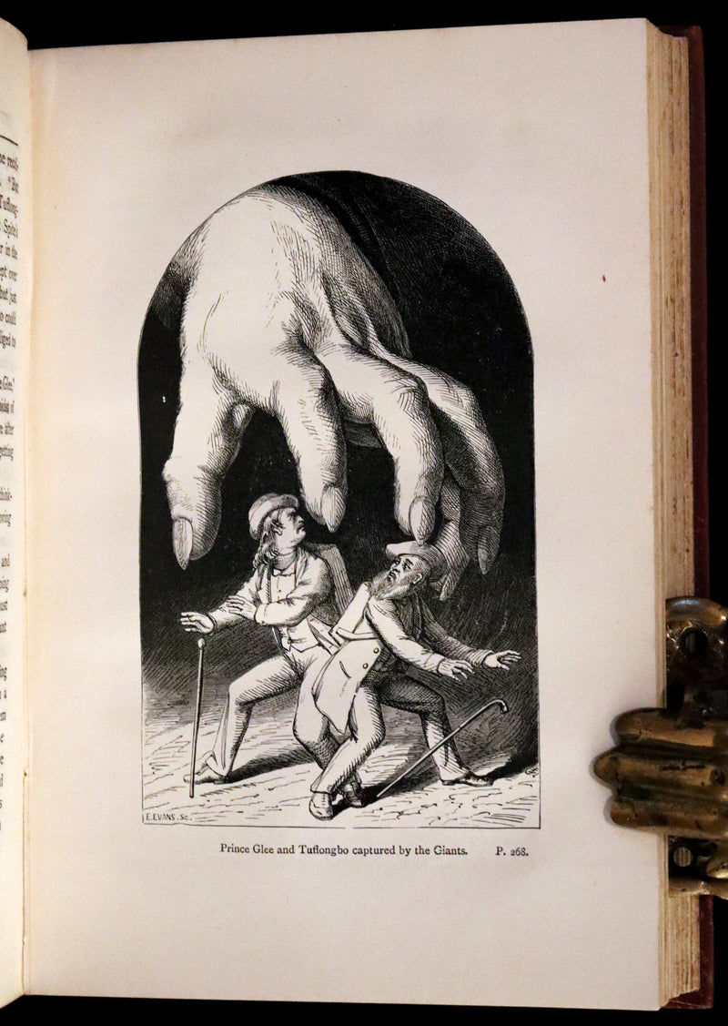 1890 Rare Victorian Book - Holme Lee's Fairy Tales, illustrated.