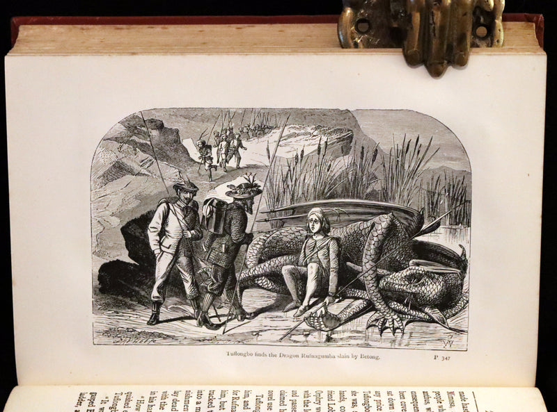 1890 Rare Victorian Book - Holme Lee's Fairy Tales, illustrated.