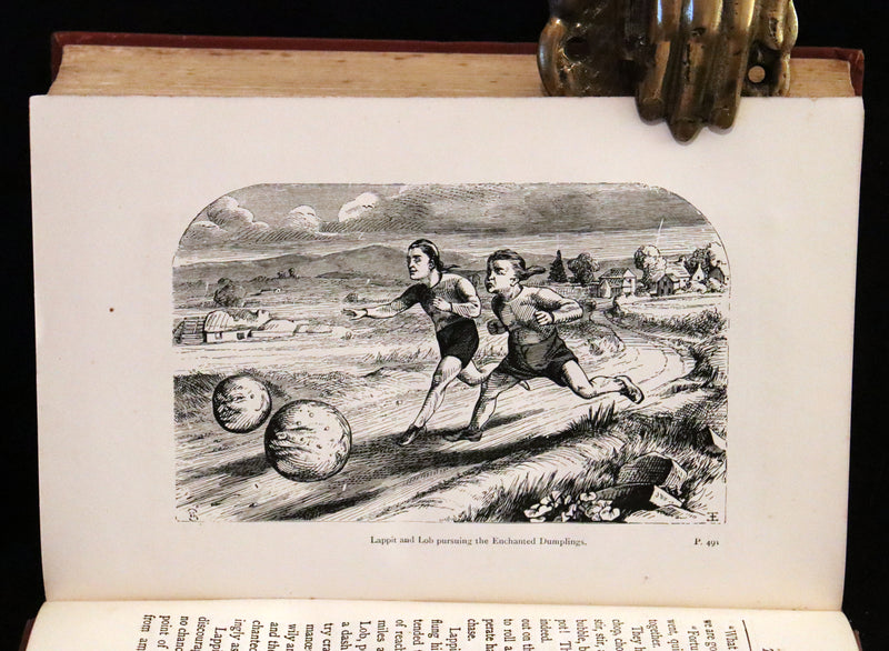 1890 Rare Victorian Book - Holme Lee's Fairy Tales, illustrated.