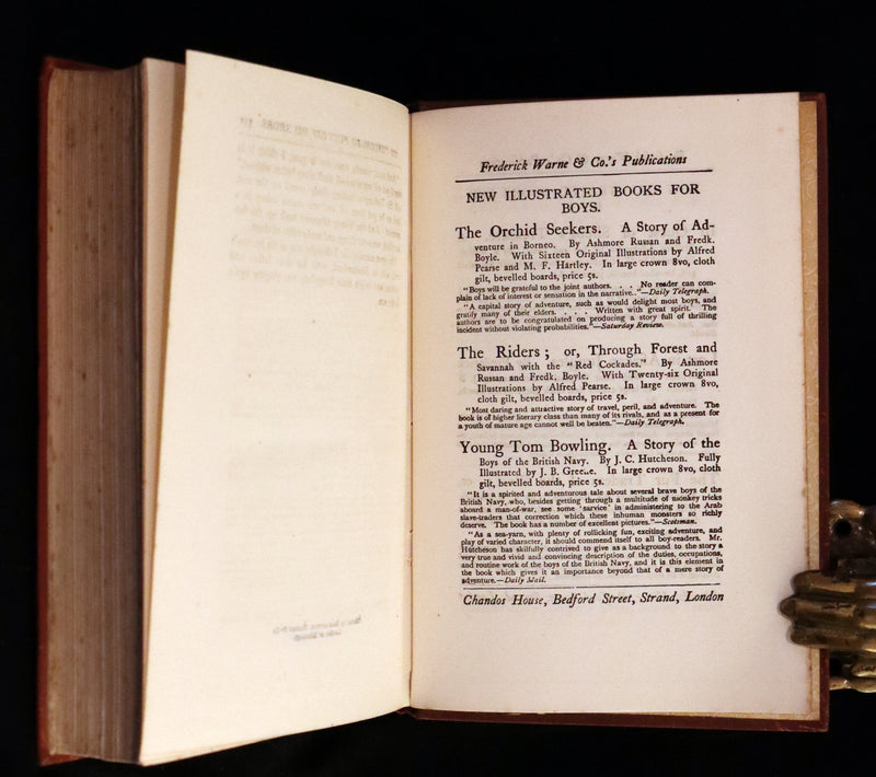 1890 Rare Victorian Book - Holme Lee's Fairy Tales, illustrated.