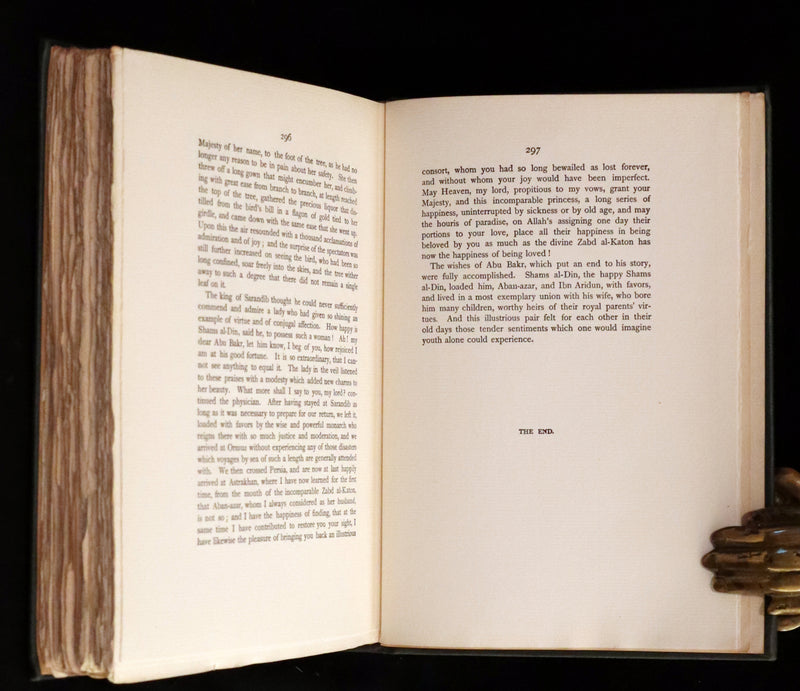 1897 Scarce First US Edition - Tartarian Tales - The Thousand and One Quarters of an Hour by Thomas Simon Gueulette.