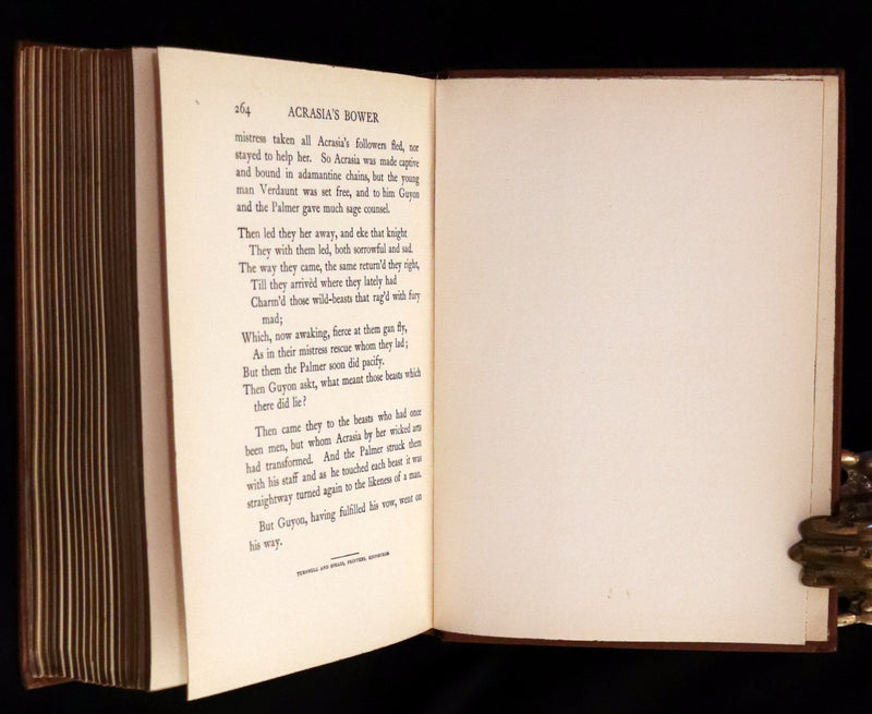 1911 Scarce Book - Una and the Red Cross Knight from Spenser's Faery Queene.