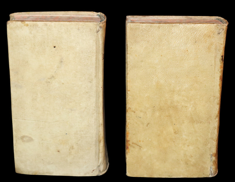 1753 Rare Italian vellum Book set - Spiritual letters of St. Francis de Sales, Lettere spirituali di S. Francesco di Sales.