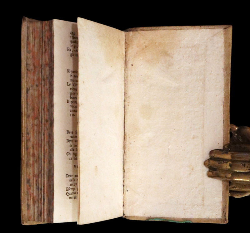 1753 Rare Italian vellum Book set - Spiritual letters of St. Francis de Sales, Lettere spirituali di S. Francesco di Sales.