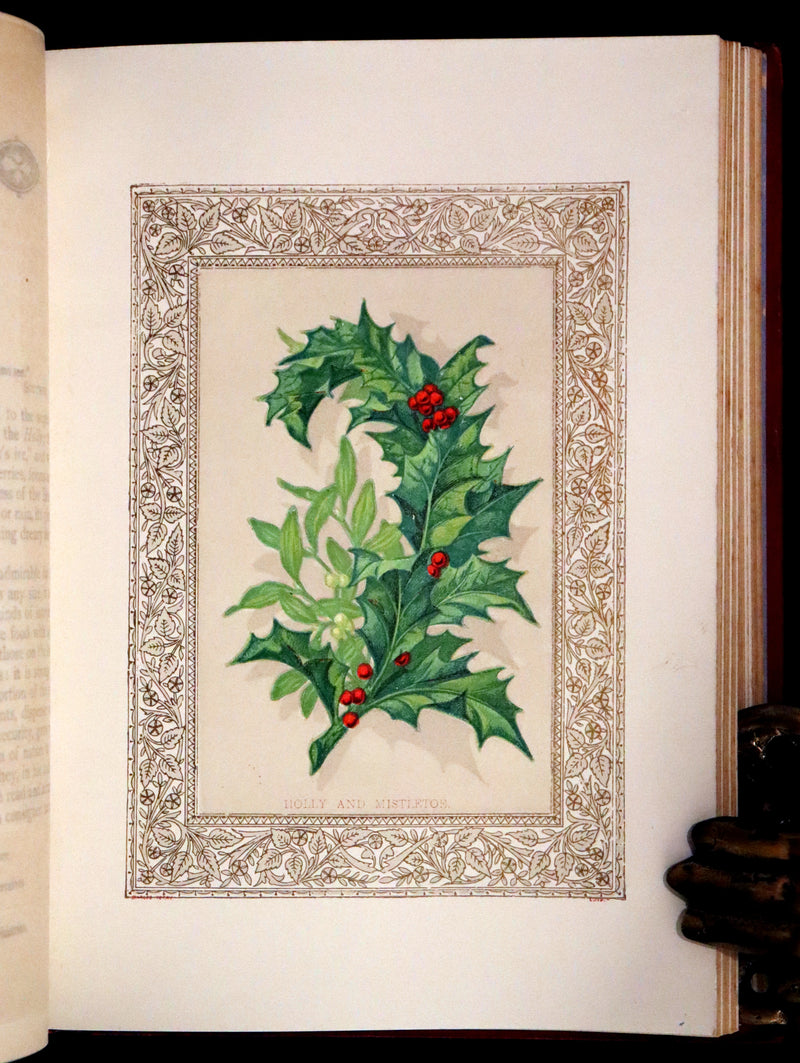 1869 Scarce Floriography Book ~ Flora Symbolica or The Language and Sentiment of Flowers by John Ingram.