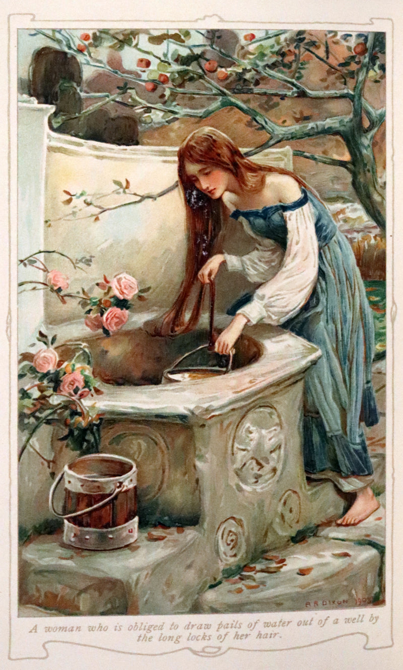 1908 Scarce Book - Fairy Tales by Edouard Laboulaye Illustrated by Arthur A. Dixon.