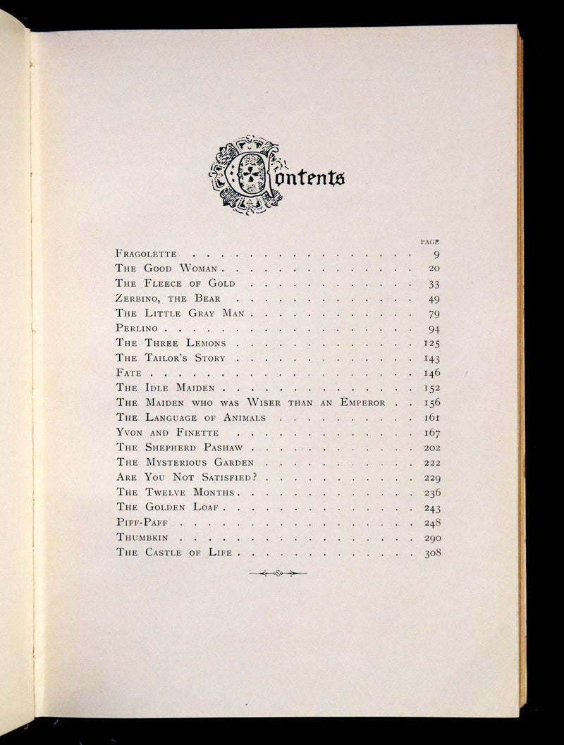 1908 Scarce Book - Fairy Tales by Edouard Laboulaye Illustrated by Arthur A. Dixon.