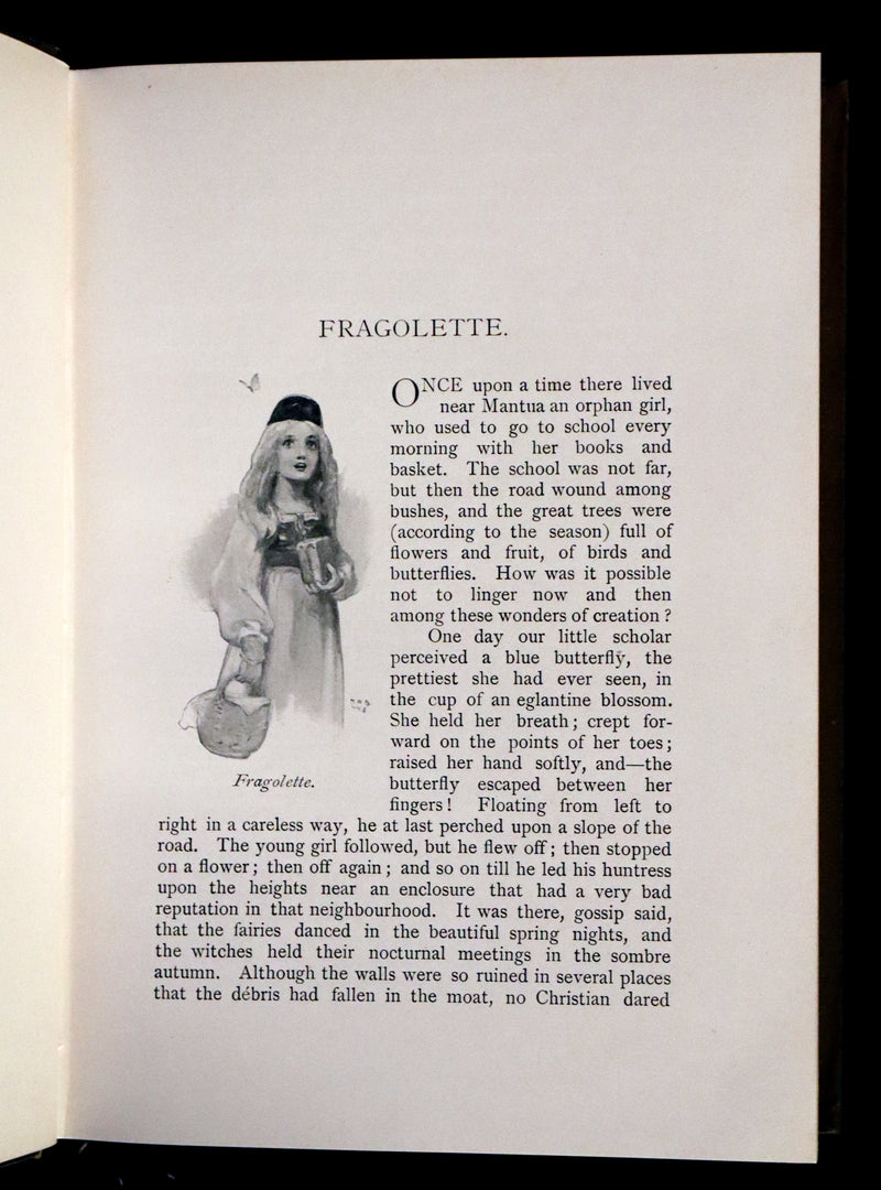 1908 Scarce Book - Fairy Tales by Edouard Laboulaye Illustrated by Arthur A. Dixon.