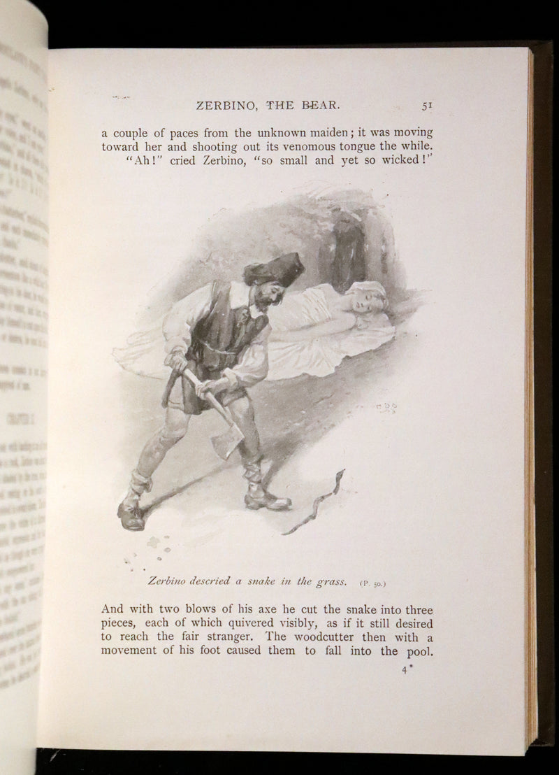 1908 Scarce Book - Fairy Tales by Edouard Laboulaye Illustrated by Arthur A. Dixon.