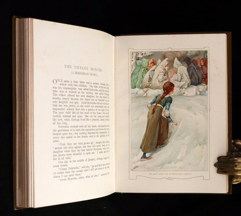 1908 Scarce Book - Fairy Tales by Edouard Laboulaye Illustrated by Arthur A. Dixon.