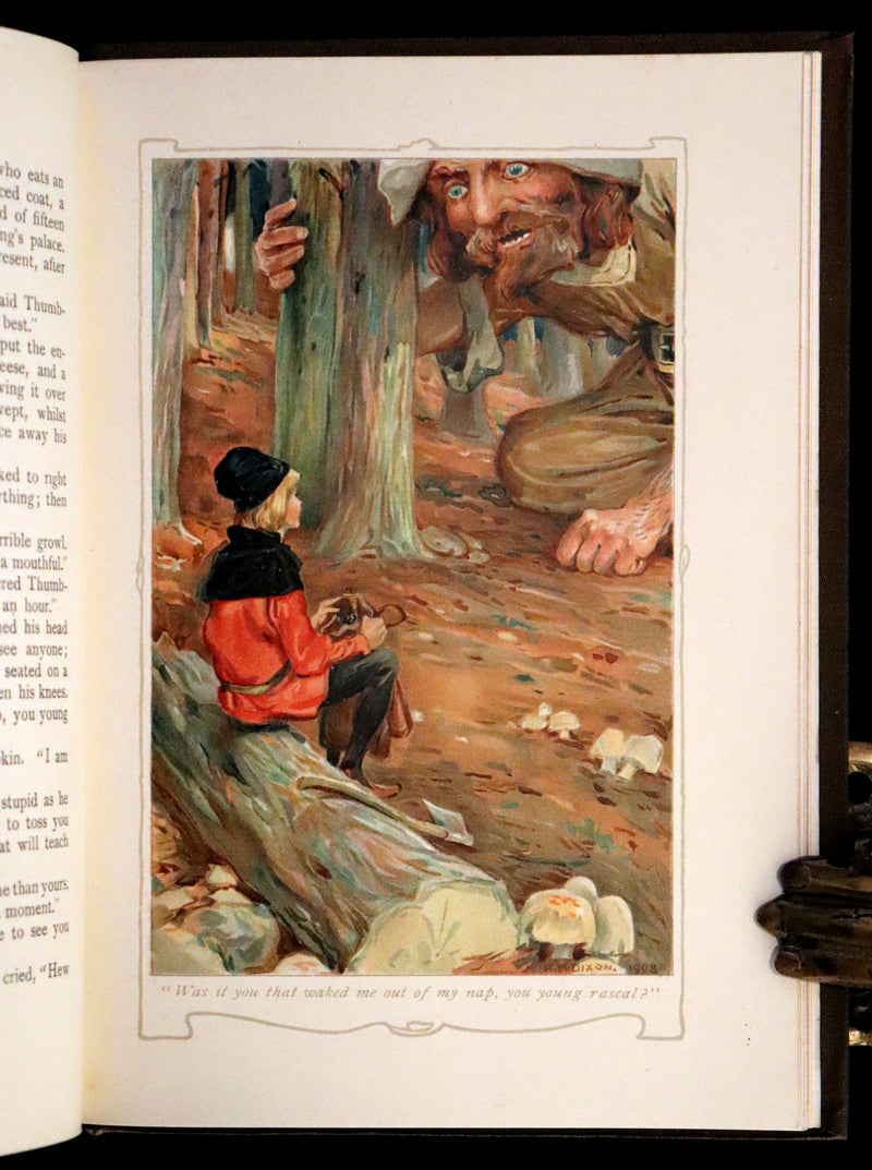 1908 Scarce Book - Fairy Tales by Edouard Laboulaye Illustrated by Arthur A. Dixon.