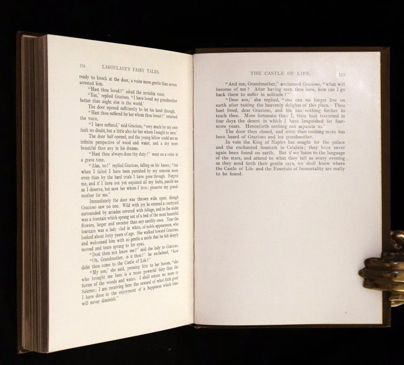 1908 Scarce Book - Fairy Tales by Edouard Laboulaye Illustrated by Arthur A. Dixon.