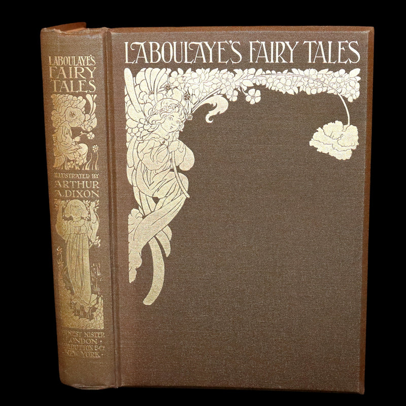 1908 Scarce Book - Fairy Tales by Edouard Laboulaye Illustrated by Arthur A. Dixon.