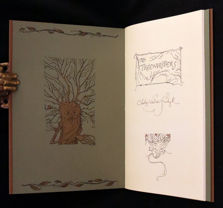 2015 Rare First Edition - Tree Whispers by Charles van Sandwyk.