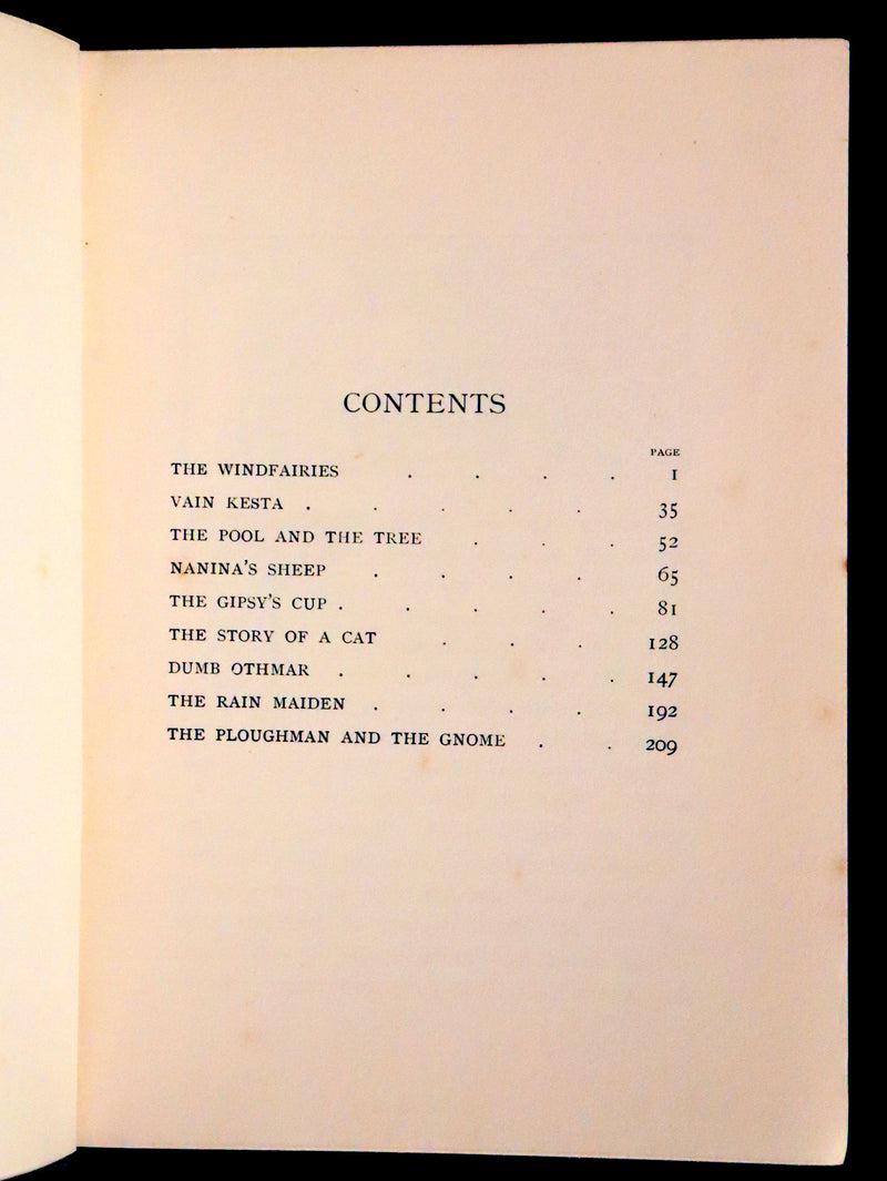 1900 Scarce First Edition - The Windfairies and Other Tales by Mary De Morgan illustrated by Olive Cockerell.
