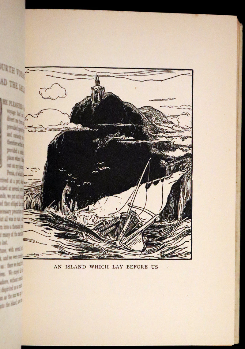 1937 Rare Book - Fairy Tales from the Arabian Nights illustrated by John D. Batten.