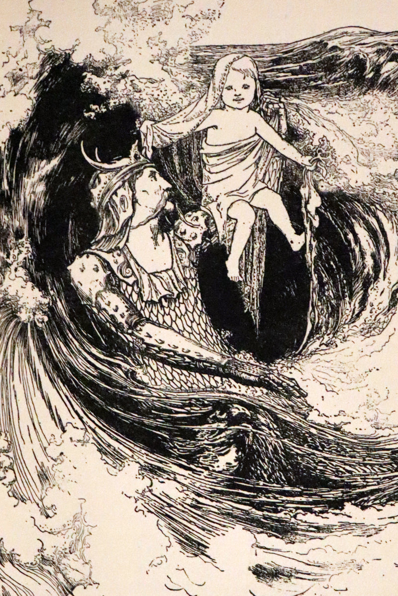 1937 Rare Book - Fairy Tales from the Arabian Nights illustrated by John D. Batten.