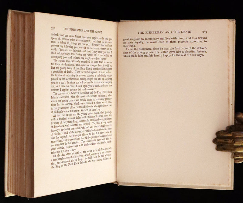 1937 Rare Book - Fairy Tales from the Arabian Nights illustrated by John D. Batten.