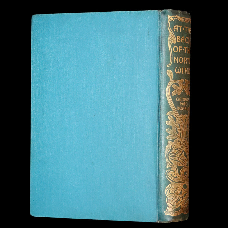 1900 Rare Book - At the Back od the North Wind by George MacDonald illustrated by Arthur Hughes.