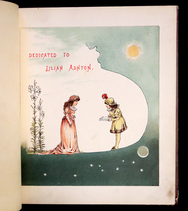 1883 Scarce Victorian Book -  The Snow Queen by Hans Christian Andersen illustrated by T. Pym.