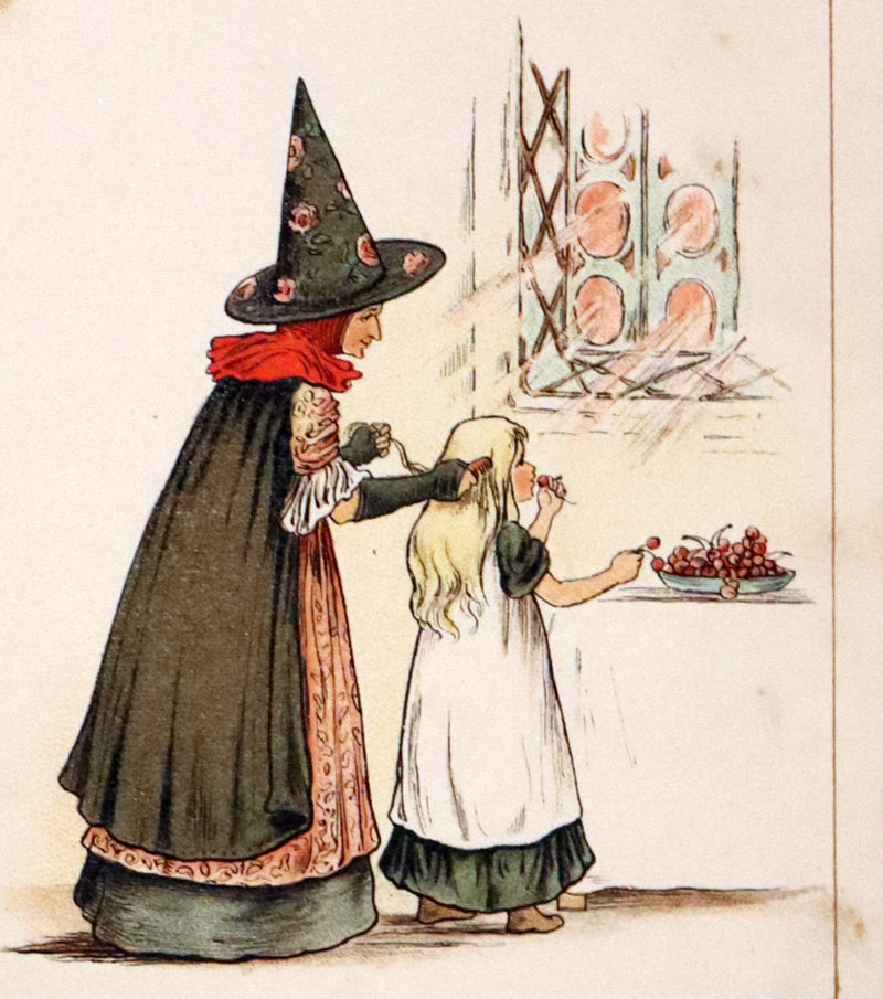 1883 Scarce Victorian Book -  The Snow Queen by Hans Christian Andersen illustrated by T. Pym.