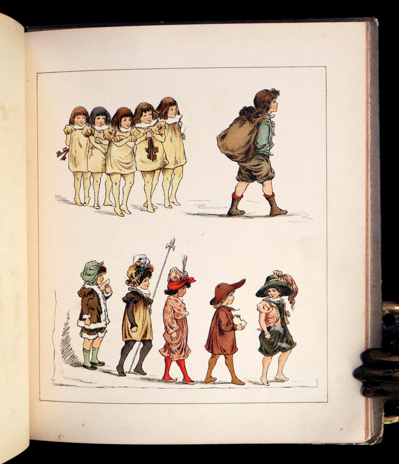 1883 Scarce Victorian Book -  The Snow Queen by Hans Christian Andersen illustrated by T. Pym.