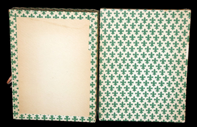 1926 Rare Giannini Binding - The Little Flowers of Saint Francis illustrated by Alaide Vanzetti.