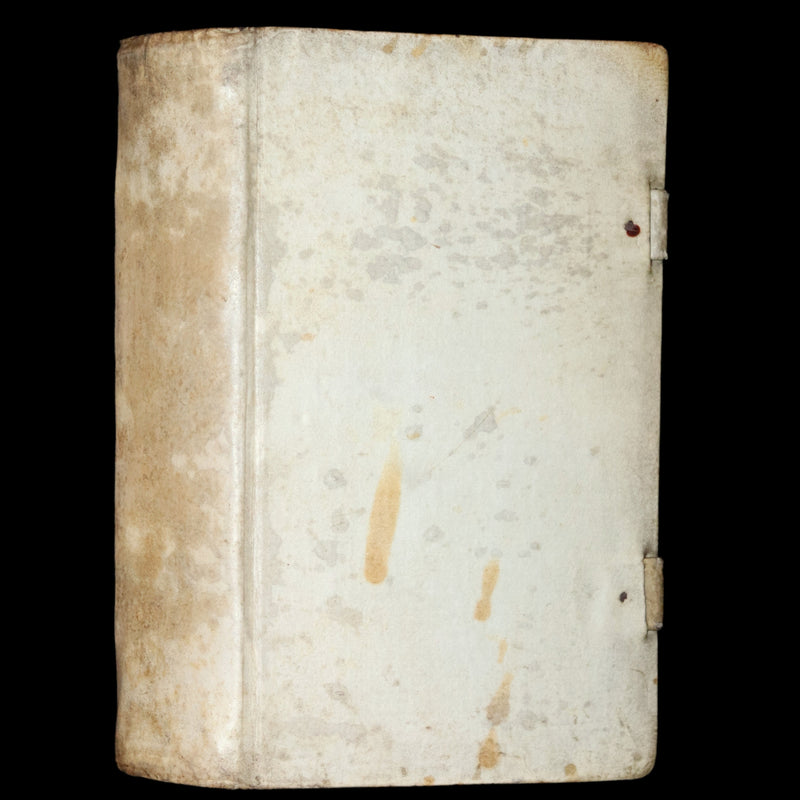 1670 Rare Latin vellum Book - Poesis Lyrica by Nicolaus Avancinus, Jesuit poet.