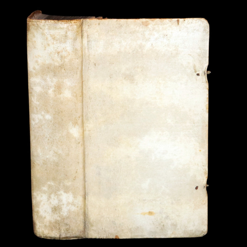 1670 Rare Latin vellum Book - Poesis Lyrica by Nicolaus Avancinus, Jesuit poet.