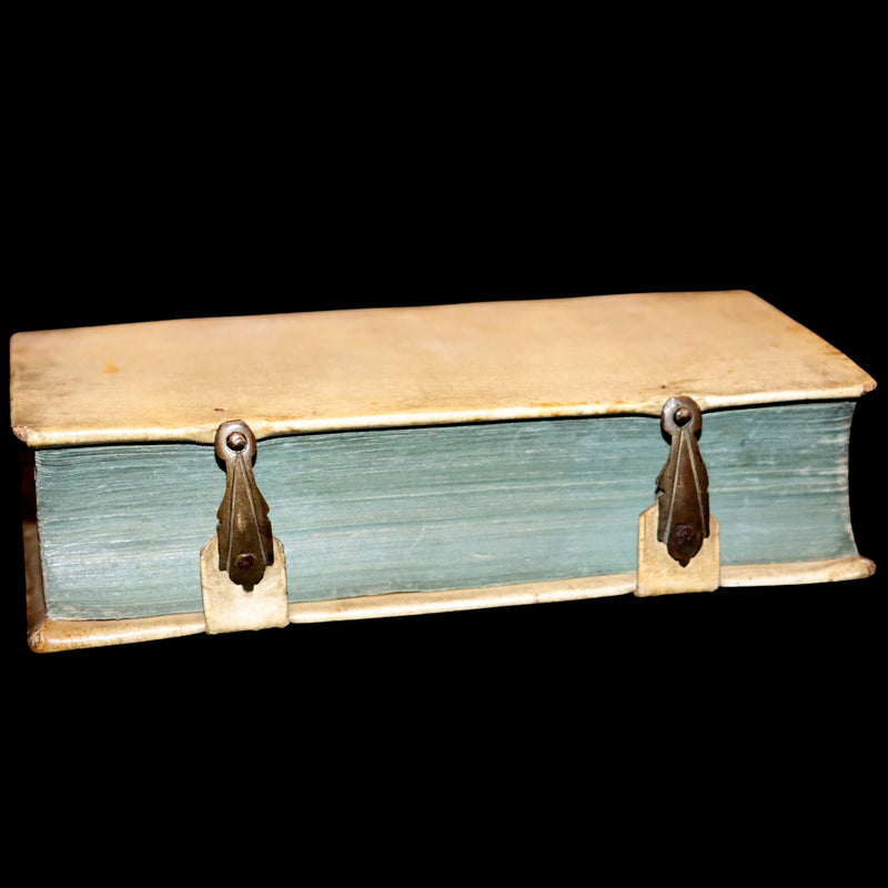 1670 Rare Latin vellum Book - Poesis Lyrica by Nicolaus Avancinus, Jesuit poet.