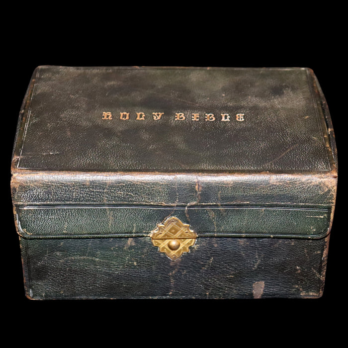 1875 Rare Victorian Edition - Holy Bible (11 Volume Box Set) Old and New Testament books.