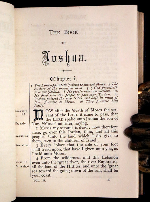 1875 Rare Victorian Edition - Holy Bible (11 Volume Box Set) Old and New Testament books.