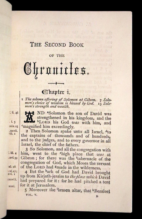 1875 Rare Victorian Edition - Holy Bible (11 Volume Box Set) Old and New Testament books.