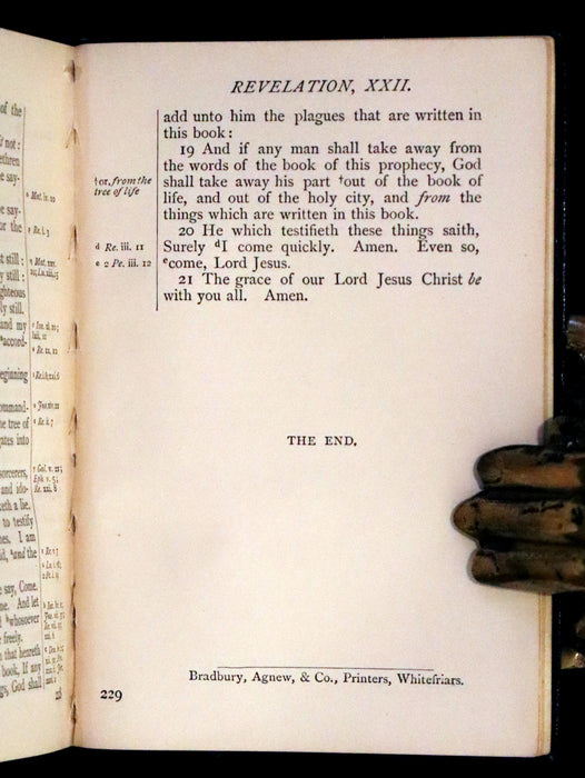 1875 Rare Victorian Edition - Holy Bible (11 Volume Box Set) Old and New Testament books.