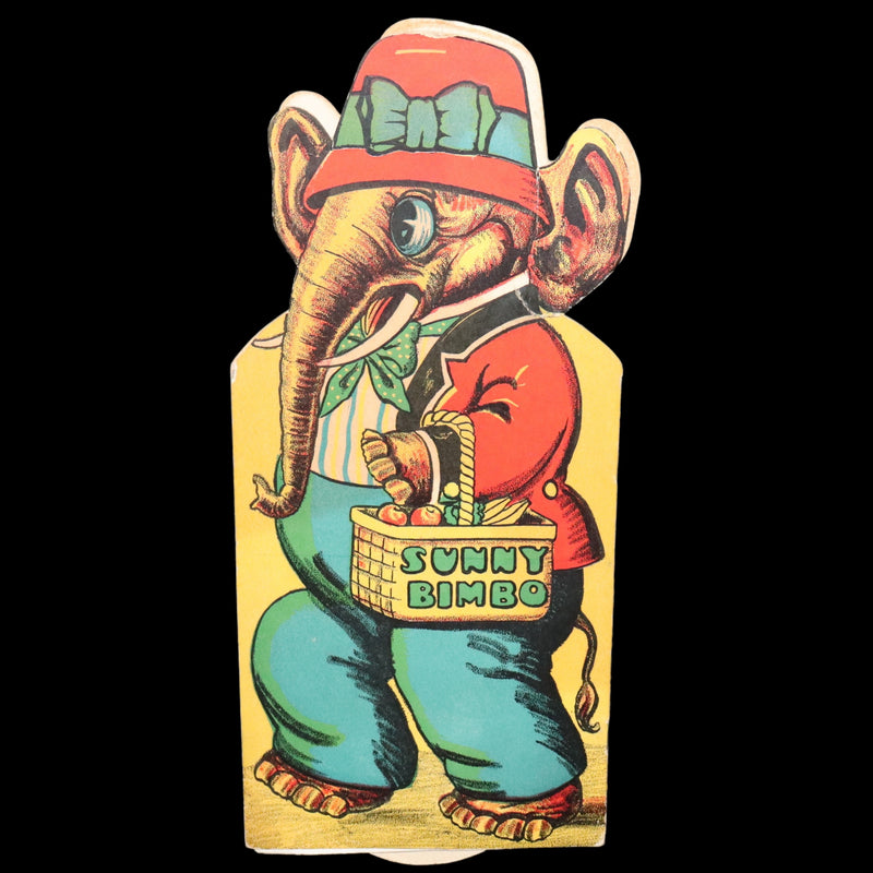 1920 Scarce First Edition MotionToy Book ~ Sunny Bimbo.