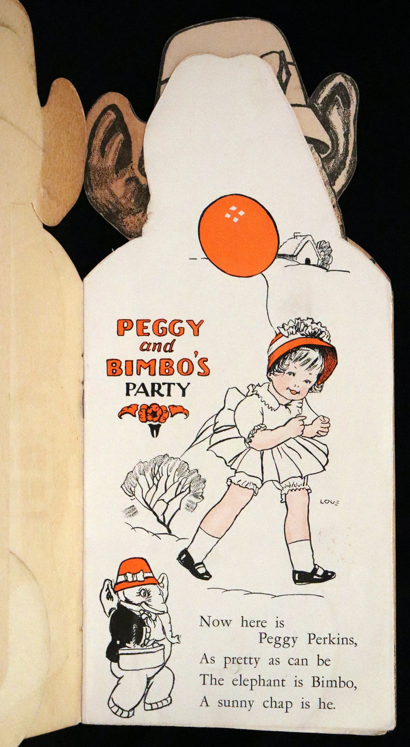 1920 Scarce First Edition MotionToy Book ~ Sunny Bimbo.