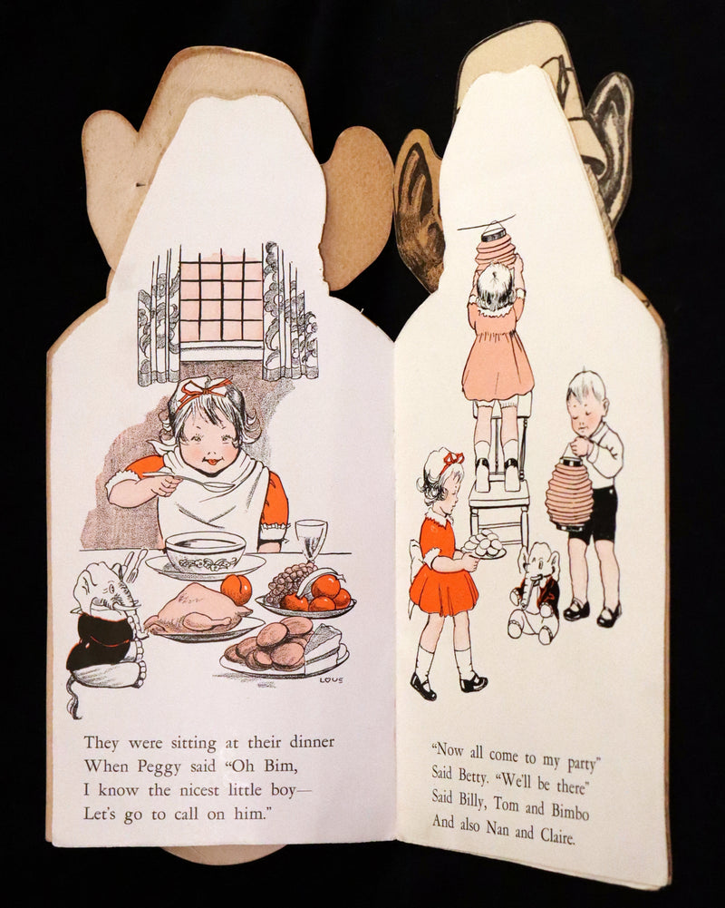 1920 Scarce First Edition MotionToy Book ~ Sunny Bimbo.