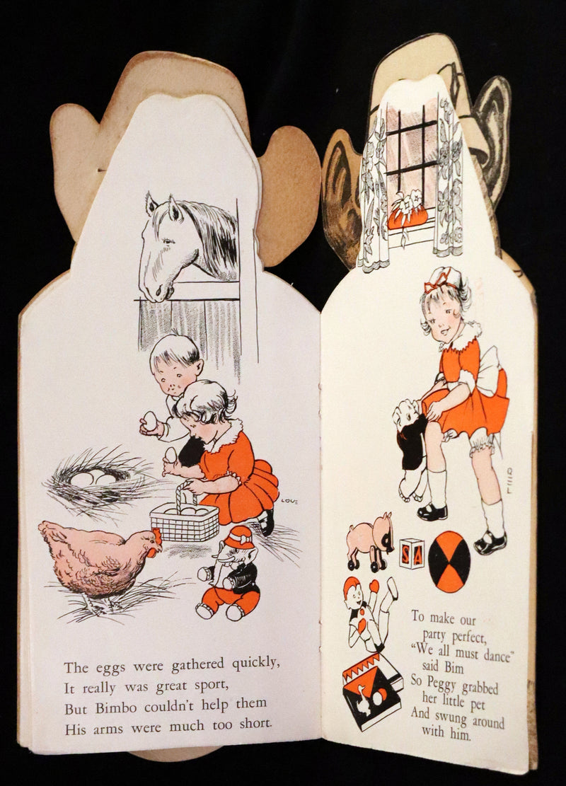 1920 Scarce First Edition MotionToy Book ~ Sunny Bimbo.